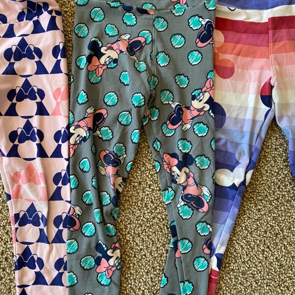 Used LulaRoe Disney Toddler Girl Leggings - Picture 9 of 11